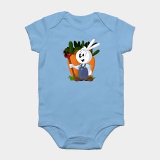RABBIT FARMER Baby Bodysuit